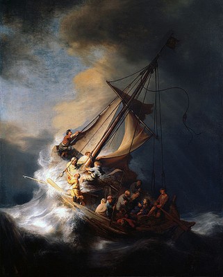 Rembrandt le Christ dans la tempête