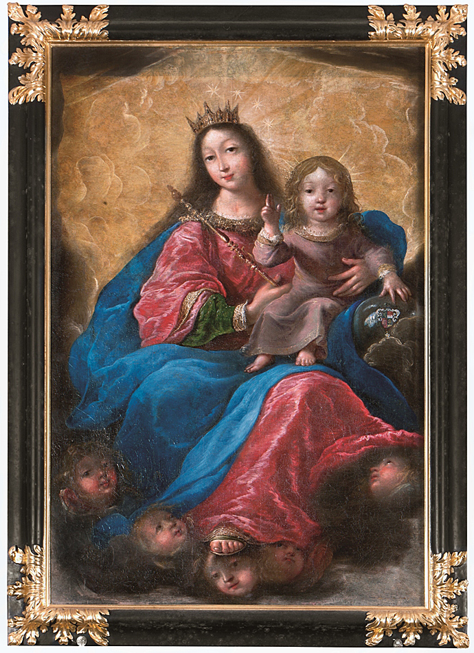 Vierge à l’Enfant, attribuée à Claude Vignon, vers 1640, cathédrale de Coutances (Manche)© Région Basse Normandie   Inventaire général  P