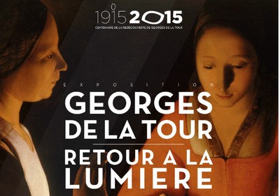 Vignette  Affiche de l'exposition Georges de la Tour