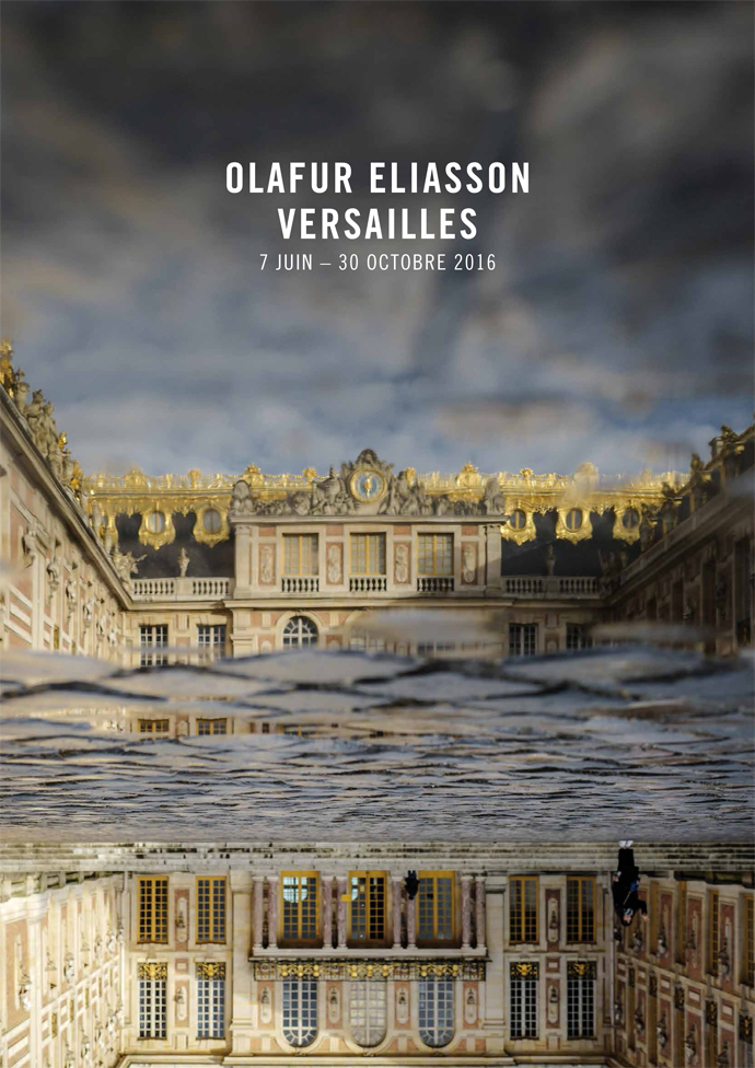 Affiche Olafur Eliasson à Versailles