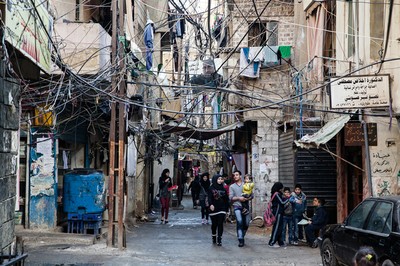 Chatila, camps de réfugiés Palestiniens á Beyrouth   Yann Renoult