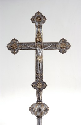croix de procession saint servant sur oust 16e sce de l inventairedupatrimoineculturel region bretagne vignette
