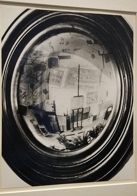 Maria Helena Vieira da Silva l'atelier dans un miroir convexe 1968