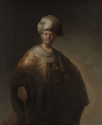 Rembrandt Vieil homme en costume oriental  © The Metropolitan Museum of Art, Dist