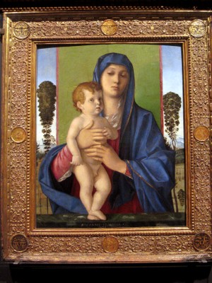 ►3) bis Giovanni Bellini, Vierge à l'Enfant, 1487