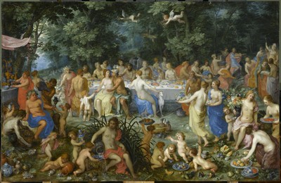 2  Brueghel de Velours, Les Noces de Thétis