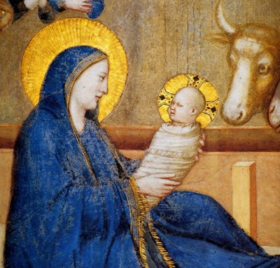 Giotto di Bondone Nativité détail w