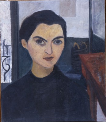 Vieira da Silva Autoportrait w