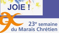 23e édition de la Semaine du Marais Chrétien sur le thème de la « Joie », Paris
