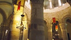 [ Sanctuaire (s) ]  sur les chemins de Saint-Jacques-de-Compostelle : une immersion en vidéo à l'église Saint-Etienne de Neuvy-Saint-Sépulchre  (36)