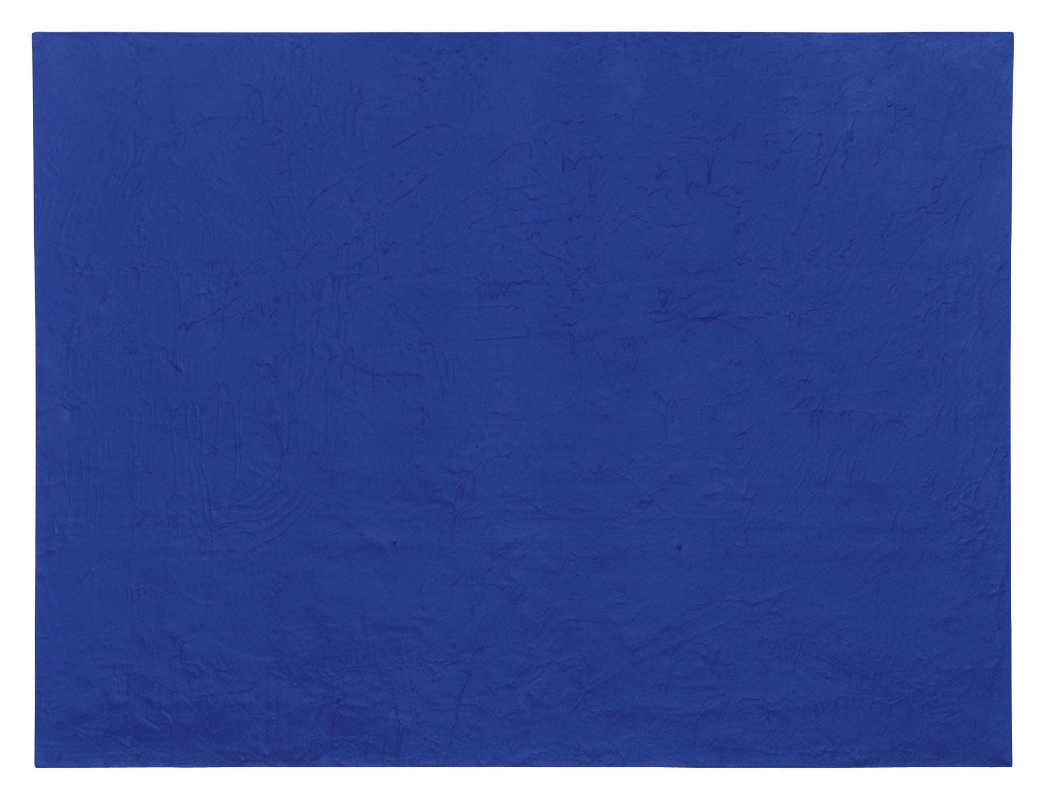 Yves Klein, Monochrome bleu