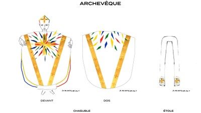 Le créateur du nouveau vestiaire liturgique de Notre-Dame de Paris dévoilé