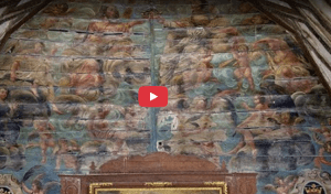 EXPOSITION DE PHOTOGRAPHIES ET DIAPORAMA SUR LES  « PANNEAUX PEINTS DE L’EGLISE ST JEAN BAPTISTE DE PANILLEUSE »