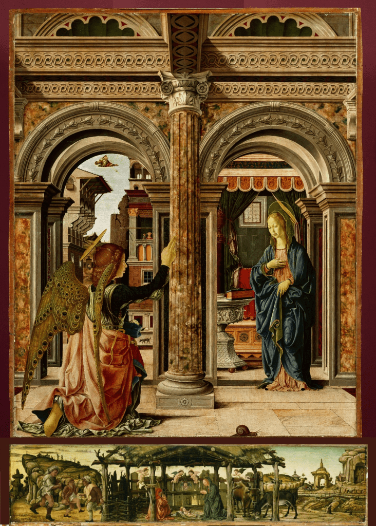L’Annonciation de Francesco del Cossa
