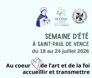 Semaine d&rsquo;été pour des jeunes entre 18 et 35 ans avec le diocèse de Nice