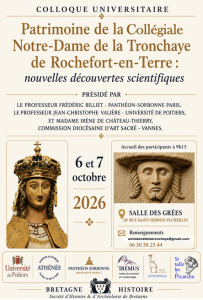 Colloque Universitaire – Patrimoine de la Collégiale Notre-Dame de la T...